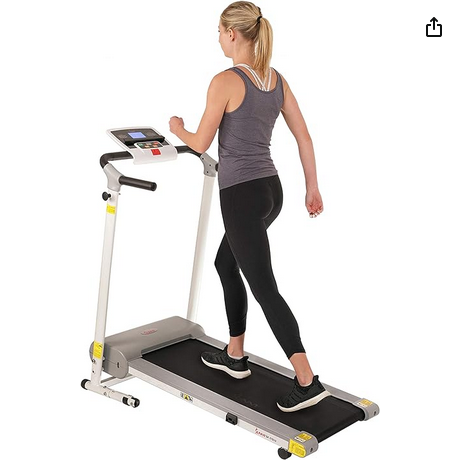 Sunny Health & Fitness SF-T7610 Electric Walking Folding Treadmill